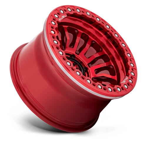 Fuel Off-Road Aluminum Wheels 17X9 Rincon Beadlock FC125 Candy Red