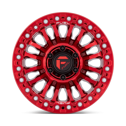 Fuel Off-Road Aluminum Wheels 17X9 Rincon Beadlock FC125 Candy Red