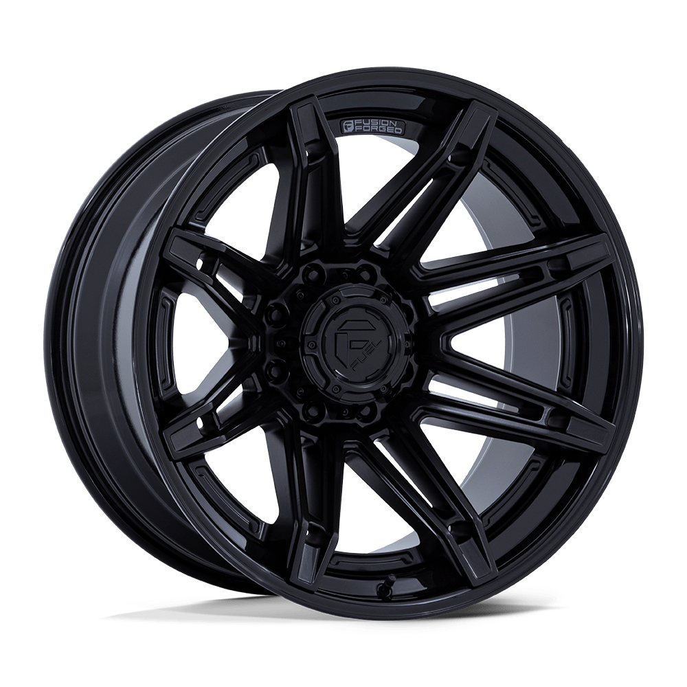 Fuel Off-Road D401 20X10 Matte Black W/ Gloss Black Lip 6x135 -18mm