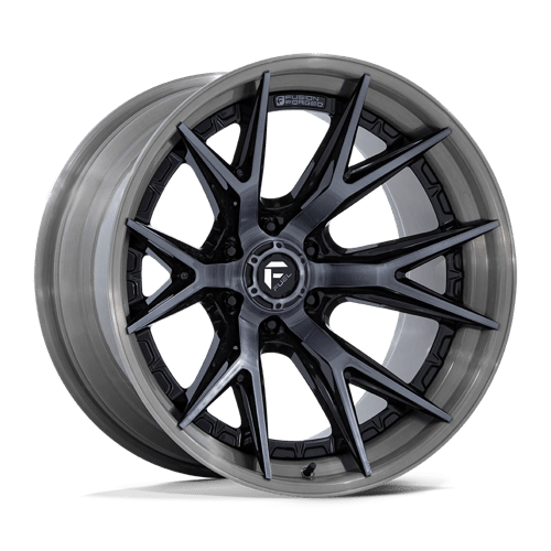 Fuel Off-Road Aluminum Wheels 20X9 Catalyst FC402 Gloss Black W/ Brushed Gray Tint Face & Lip