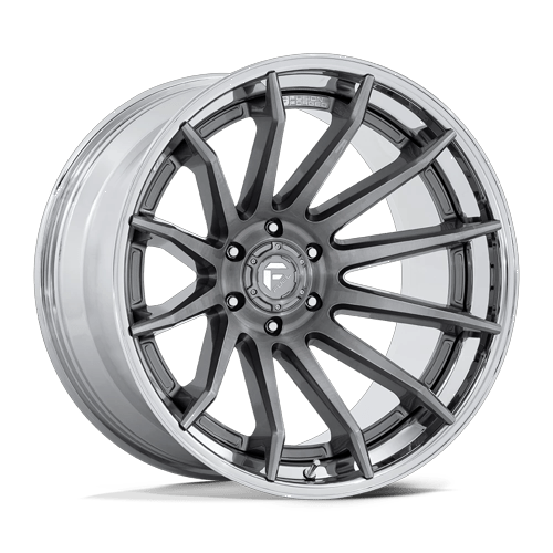 Fuel Off-Road Aluminum Wheels 20X9 Burn FC403 Platinum W/ Chrome Lip