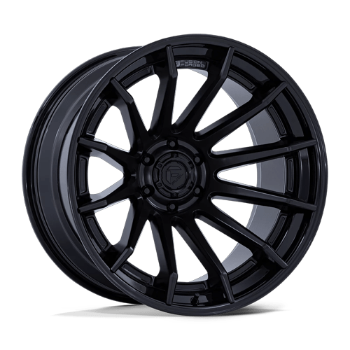 Fuel Off-Road Aluminum Wheels 20X9 Burn FC403 Matte Black W/ Gloss Black Lip