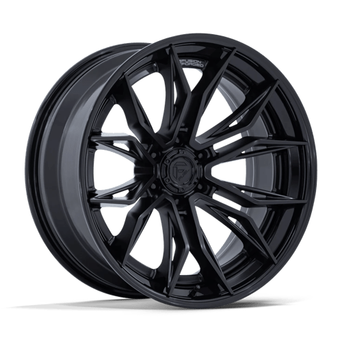 Fuel Off-Road Aluminum Wheels 20X10 Mutiny FC404 Matte Black W/ Gloss Black Lip