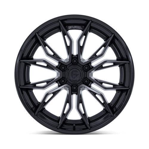 Fuel Off-Road Aluminum Wheels 20X9 Mutiny FC404 Matte Black W/ Gloss Black Lip