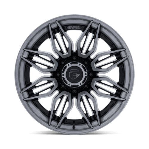 Fuel Off-Road Aluminum Wheels 20X10 Mutiny FC404 Gloss Black W/ Brushed Dark Tint