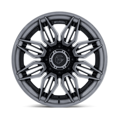 Fuel Off-Road Aluminum Wheels 20X9 Mutiny FC404 Gloss Black W/ Brushed Dark Tint