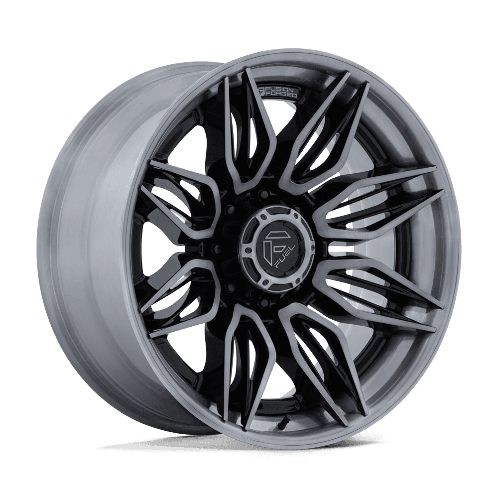 Fuel Off-Road D404 22X10 Gloss Black W/ Brushed Dark Tint 8x165.1 -18mm