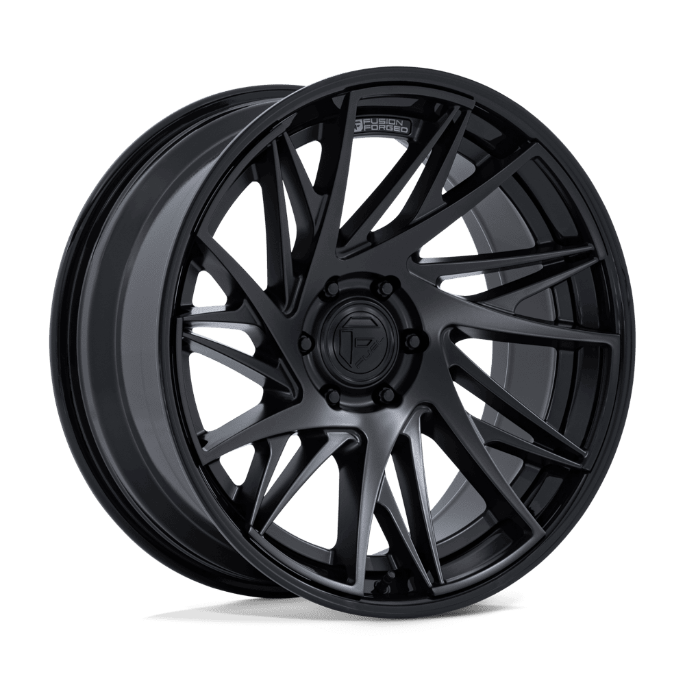 Fuel Off-Road Aluminum Wheels 24X10 Dynamo FC405 Matte Black W/ Gloss Black Lip
