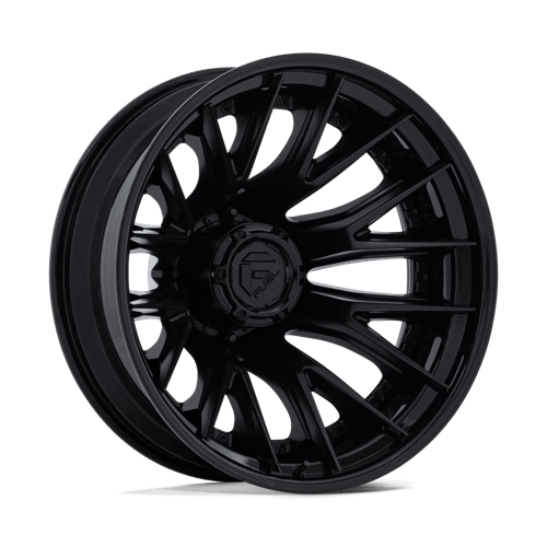 Fuel Off-Road Aluminum Wheels 24X8.25 Catalyst Dually D406 Matte Black W/ Gloss Black Lip