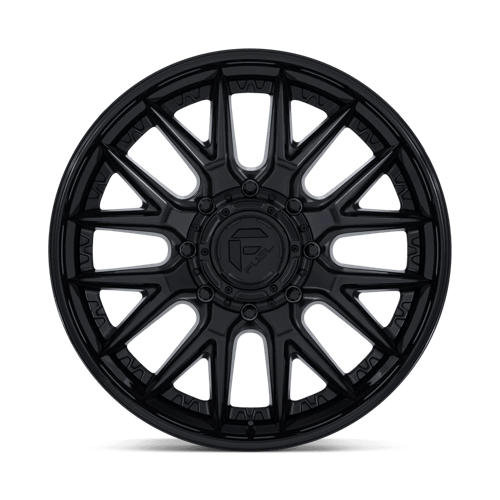 Fuel Off-Road Aluminum Wheels 24X8.25 Catalyst Dually D406 Matte Black W/ Gloss Black Lip