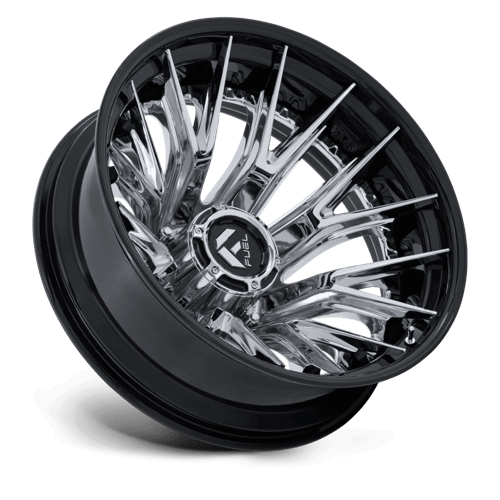 Fuel Off-Road D407 22X8.25 Chrome W/ Gloss Black Lip 8x210 -221mm