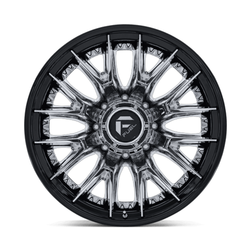 Fuel Off-Road D407 24X8.25 Chrome W/ Gloss Black Lip 8x210 -221mm