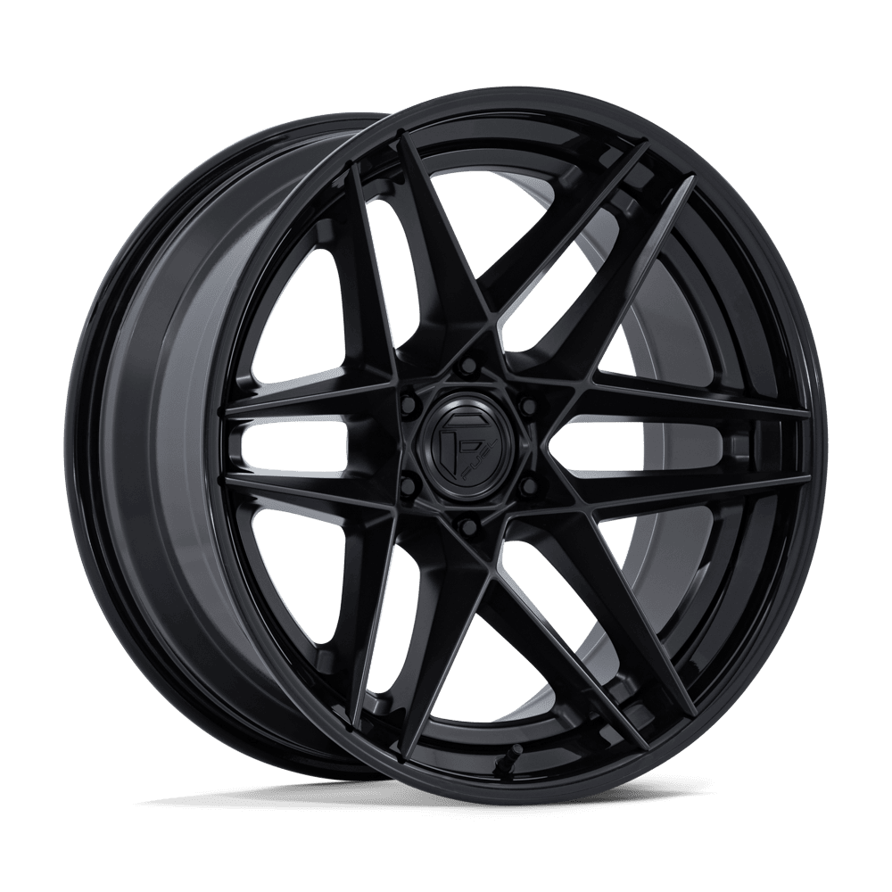 Fuel Off-Road Aluminum Wheels 22X10 Flight FC408 Matte Black W/ Gloss Black Lip