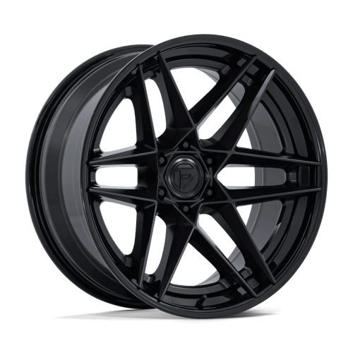 Fuel Off-Road Aluminum Wheels 22X9.5 Flight FC408 Matte Black W/ Gloss Black Lip