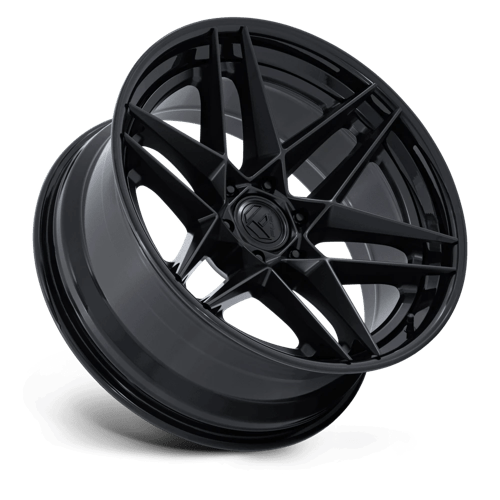 Fuel Off-Road Aluminum Wheels 22X10 Flight FC408 Matte Black W/ Gloss Black Lip