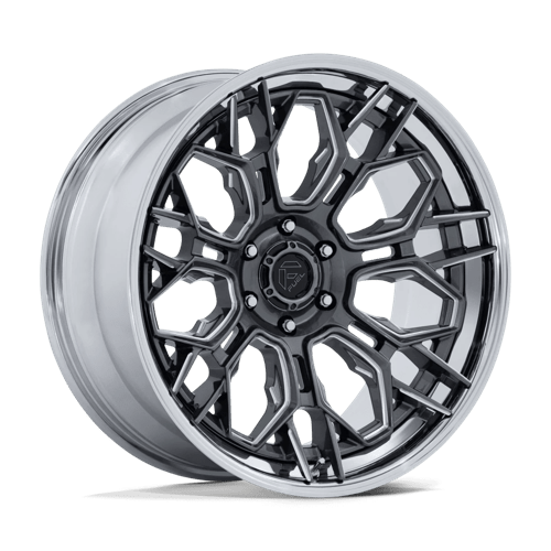 Fuel Off-Road Aluminum Wheels 20X9 Hive FC409 Gloss Gunmetal W/ Chrome Lip
