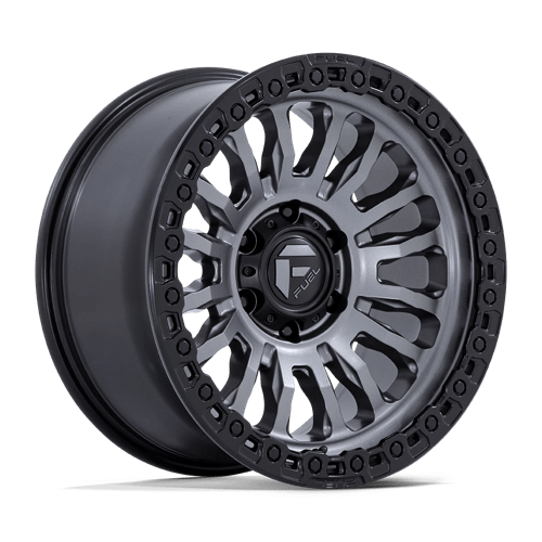 Fuel Off-Road Aluminum Wheels 17X9 Rincon FC857 Matte Gunmetal W/ Matte Black Lip