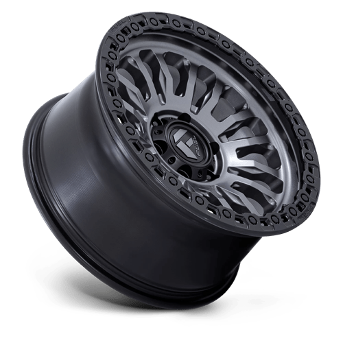 Fuel Off-Road Aluminum Wheels 17X9 Rincon FC857 Matte Gunmetal W/ Matte Black Lip