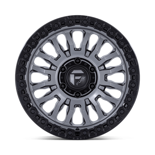 Fuel Off-Road D857 20X10 Matte Gunmetal W/ Matte Black Lip 6x139.7 -18mm