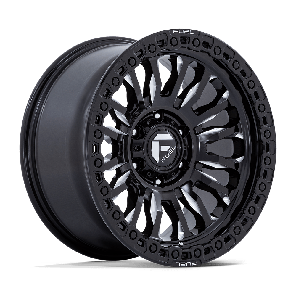 Fuel Off-Road D857 20X9 Gloss Black Milled 8x170 +1mm