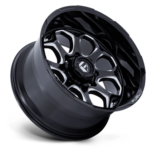 Fuel Off-Road D862 20X10 Gloss Black Milled 5x127 -18mm