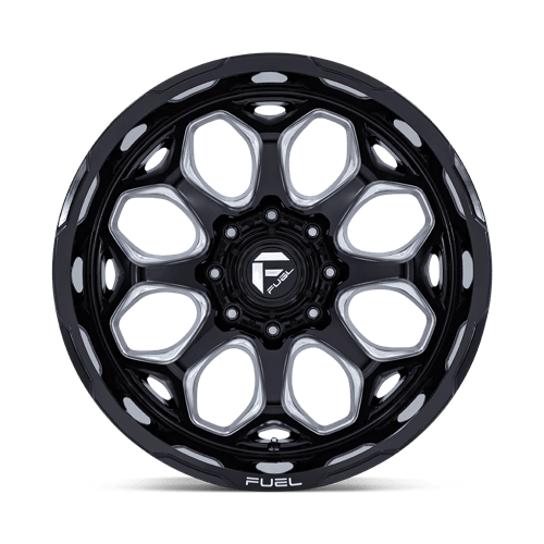 Fuel Off-Road D862 22X10 Gloss Black Milled 6x135 -18mm