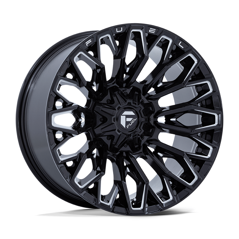 Fuel Off-Road Aluminum Wheels 22X12 Strike FC865 Gloss Black Milled