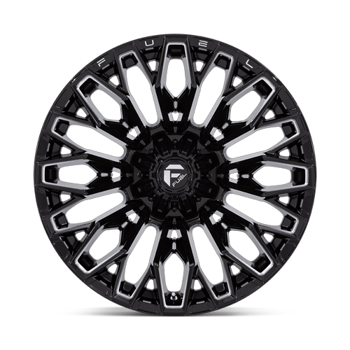 Fuel Off-Road Aluminum Wheels 22X12 Strike FC865 Gloss Black Milled