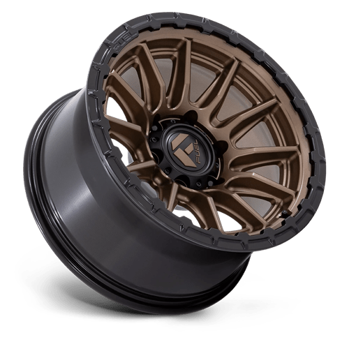Fuel Off-Road Aluminum Wheels 17X8.5 Piston FC866 Matte Bronze W/ Gloss Black Lip