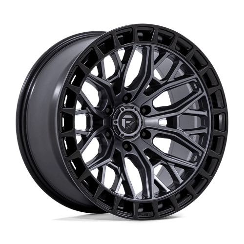 Fuel Off-Road Aluminum Wheels 20X9 Sigma FC869 Matte Gunmetal W/ Matte Black Lip
