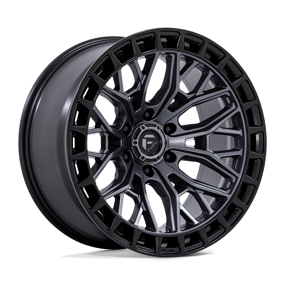 Fuel Off-Road D869 17X9 Matte Gunmetal W/ Matte Black Lip 6x139.7 -12mm