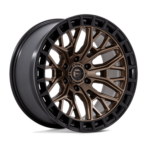 Fuel Off-Road Aluminum Wheels 20X9 Sigma FC869 Matte Bronze W/ Matte Black Lip