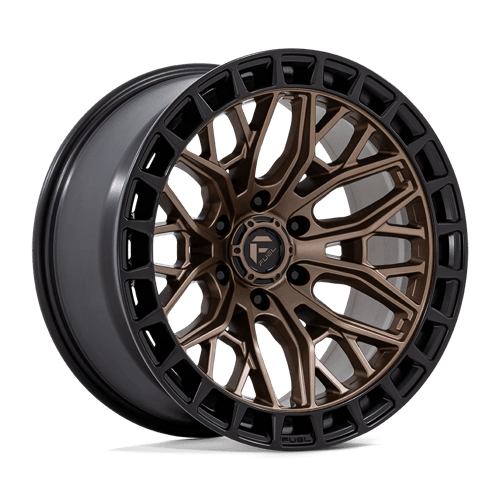 Fuel Off-Road Aluminum Wheels 20X10 Sigma FC869 Matte Bronze W/ Matte Black Lip