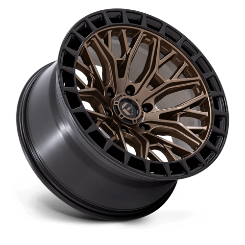 Fuel Off-Road Aluminum Wheels 20X10 Sigma FC869 Matte Bronze W/ Matte Black Lip