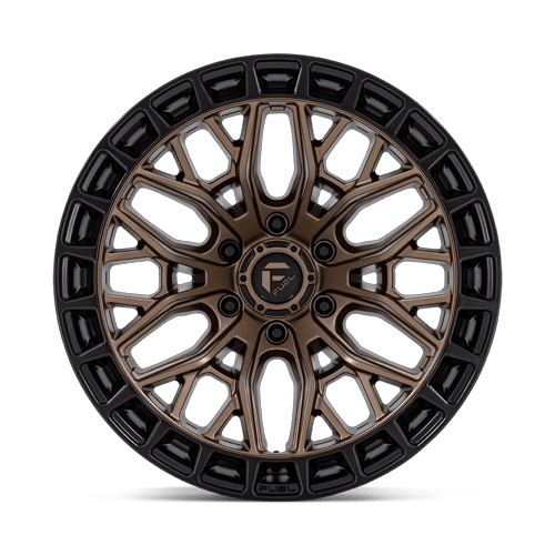 Fuel Off-Road Aluminum Wheels 22X9.5 Sigma FC869 Matte Bronze W/ Matte Black Lip