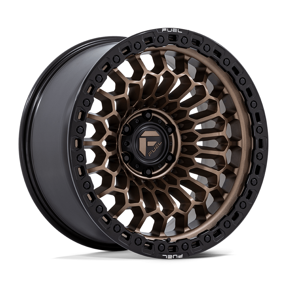Fuel Off-Road D870 20X9 Matte Bronze W/ Matte Black Lip 6x139.7 +1mm