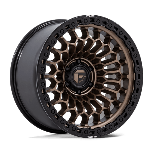 Fuel Off-Road Aluminum Wheels 20X9 Sinister FC870 Matte Bronze W/ Matte Black Lip