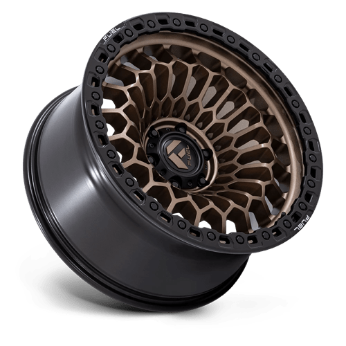 Fuel Off-Road D870 20X10 Matte Bronze W/ Matte Black Lip 6x135 -18mm