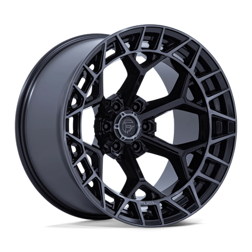 Fuel Off-Road Aluminum Wheels 22X9.5 Charger FC873 Gloss Black W/ Brushed Dark Tint