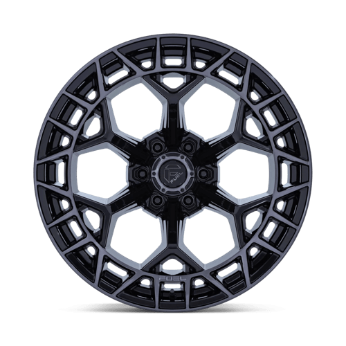Fuel Off-Road Aluminum Wheels 22X12 Charger FC873 Gloss Black W/ Brushed Dark Tint