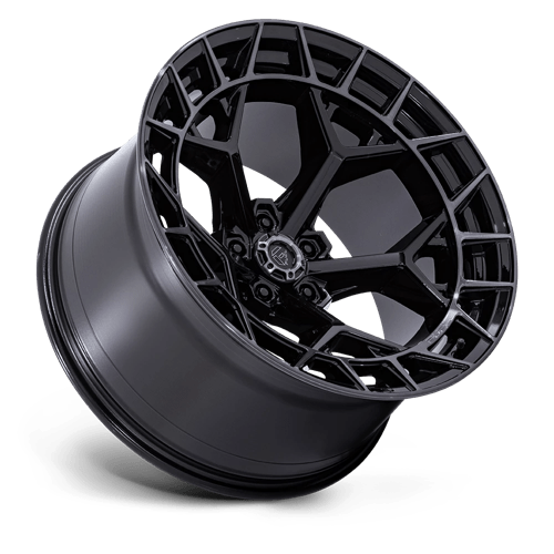 Fuel Off-Road Aluminum Wheels 20X10 Charger FC873 Gloss Black W/ Brushed Dark Tint