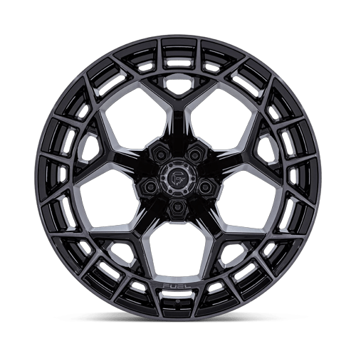 Fuel Off-Road D873 22X12 Gloss Black W/ Brushed Dark Tint 5x127 -44mm