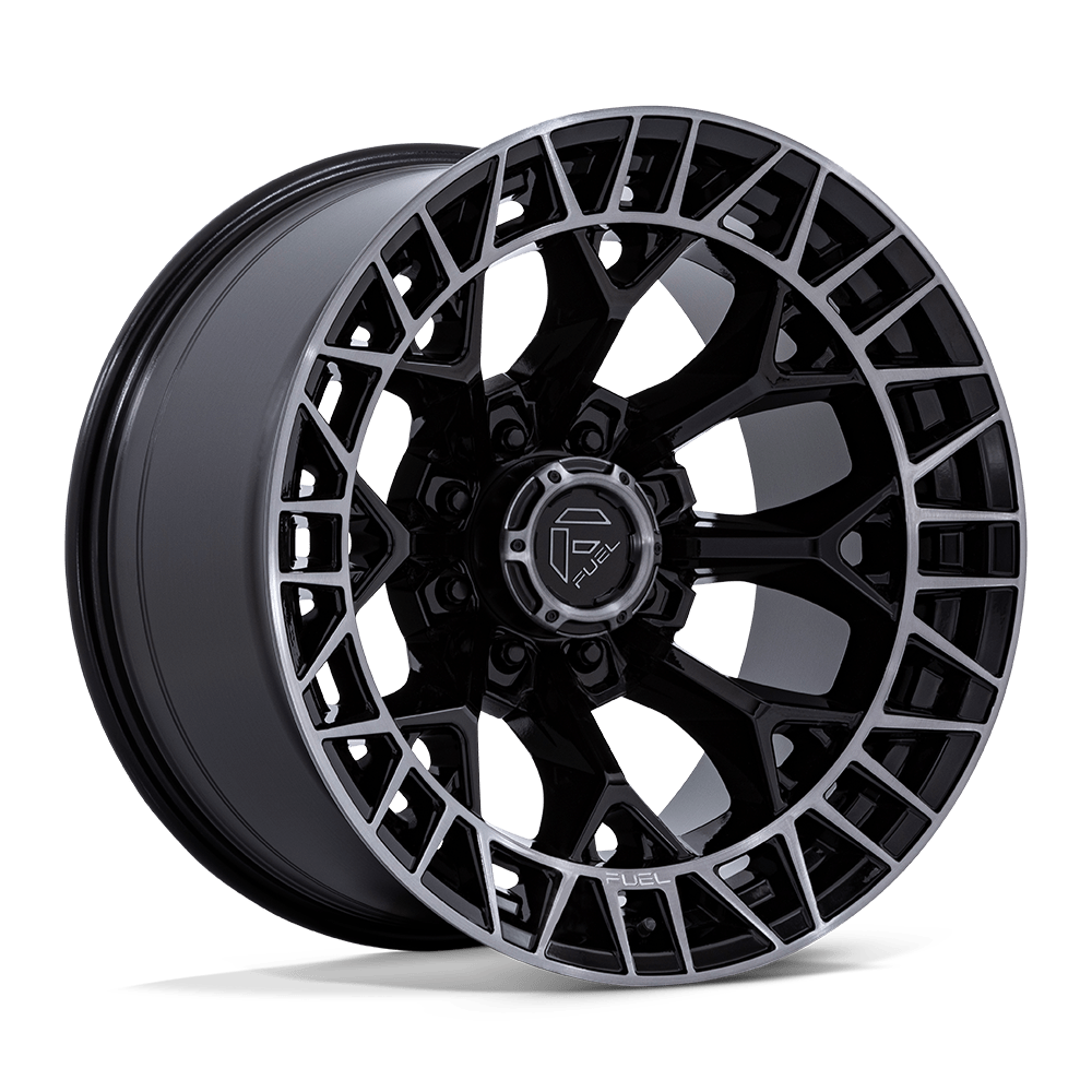 Fuel Off-Road D873 22X12 Gloss Black W/ Brushed Dark Tint 8x165.1 -44mm