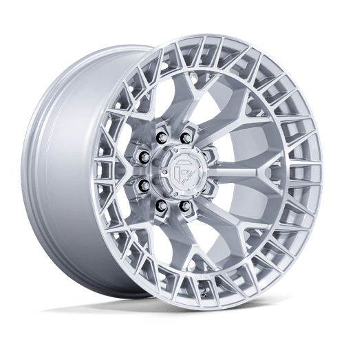 Fuel Off-Road Aluminum Wheels 20X10 Charger FC873 Gloss Silver W/ Machined Face