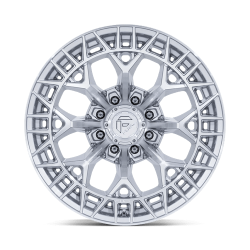 Fuel Off-Road Aluminum Wheels 20X10 Charger FC873 Gloss Silver W/ Machined Face