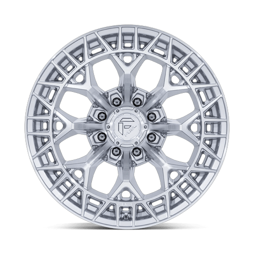 Fuel Off-Road Aluminum Wheels 22X12 Charger FC873 Gloss Silver W/ Machined Face