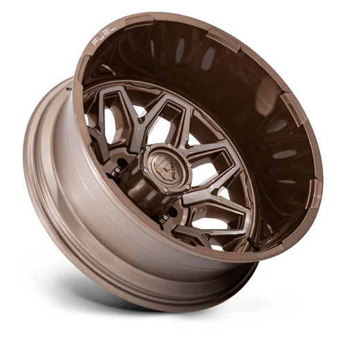 Fuel Off-Road Aluminum Wheels 20X8.25 Flux Dually D876 Platinum Bronze