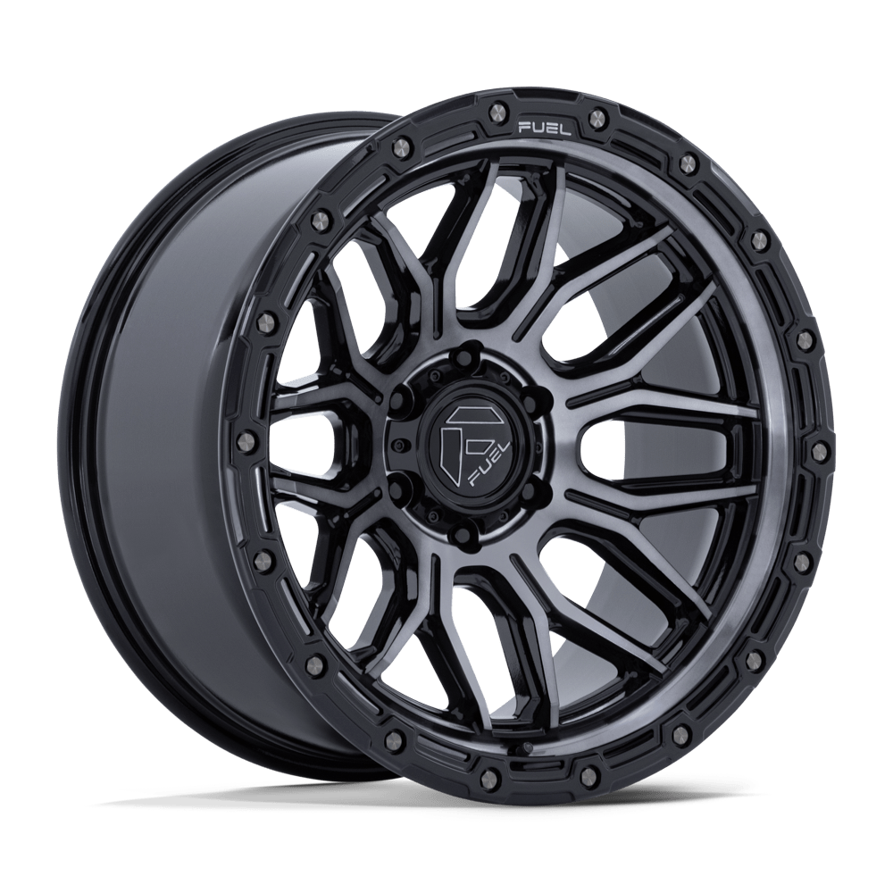Fuel Off-Road D881 20X9 Gloss Black Machined W/ Gray Tint 6x135 +20mm