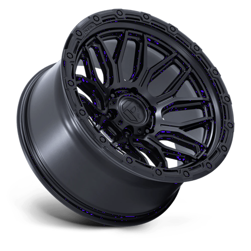 Fuel Off-Road Aluminum Wheels 18X9 Surge FC881 Matte Black W/ Gloss Black Lip