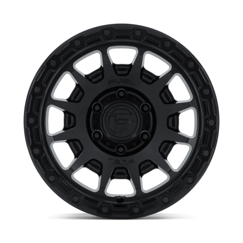 Fuel Off-Road D884 17X8.5 Matte Black W/ Gloss Black Lip 6x139.7 +25mm
